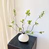 3 Pcs Faux Fall Leaves Stems Ficus Foliage for Vases Ficus Branches Fall Fall Table