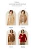 Women's Cashmere Zip Cardigan: Autumn/Winter 2025, Solid Color, Korean Style, Loose Fit, Slimming Round Neck