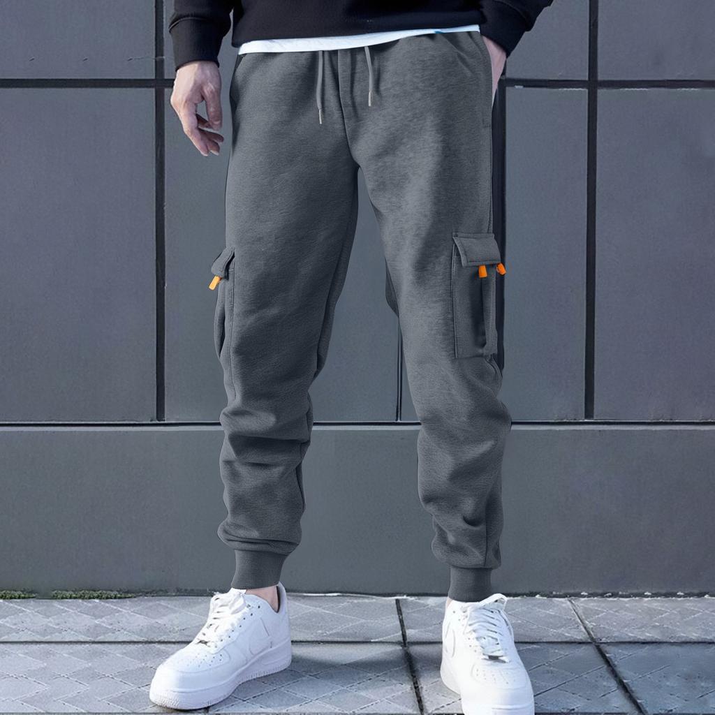 Men's Color Loose Fitting Sweatpants Men's Casual Fashion Sweatpants