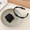 Portable Folding Hair Band Women Morandi Color Non-Slip Headband Korean Face Wash Hairband Girls Hair Accessories