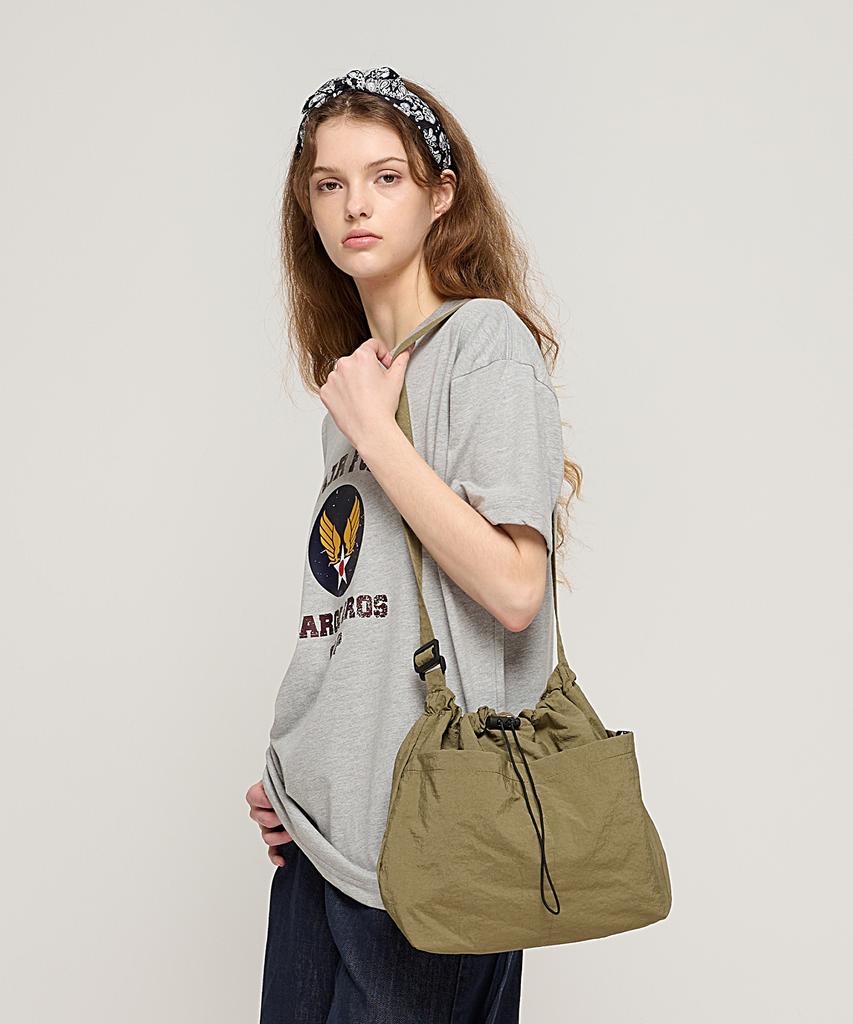 Cargobros For Woman Light String 2-Way Crossbody Bag (Khaki)