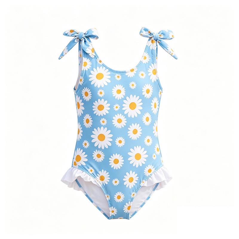 Girls' Sun-Protective Anti-Chlorine Quick-Dry Cute Swimsuit
