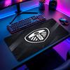 Leeds United Fußballmuster Mauspads Nicht?Rutschfestes Gummi-Basis Gaming-Mauspad Für Schreibtisch Büro Zuhause