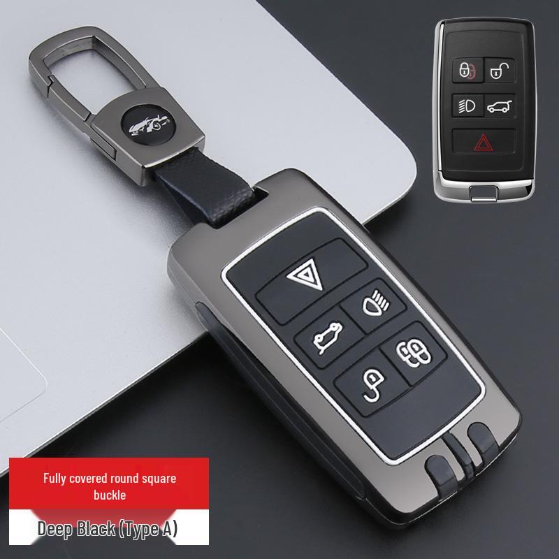 Jaguar Key Case for 2022 Model: XEL, XFL, FPace, XF, XJL - High-End Metal Full Wrap Shell