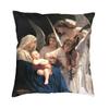 Virgin Of Guadalupe Square Pillow Cover Home Decorative Mexico Catholic Virgin Mary Cushion Cover Throw Pillow for Car Printing