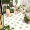 Balcony Floor Mat Pvc Kitchen Waterproof Washable  Nonslip Surface  Use Home