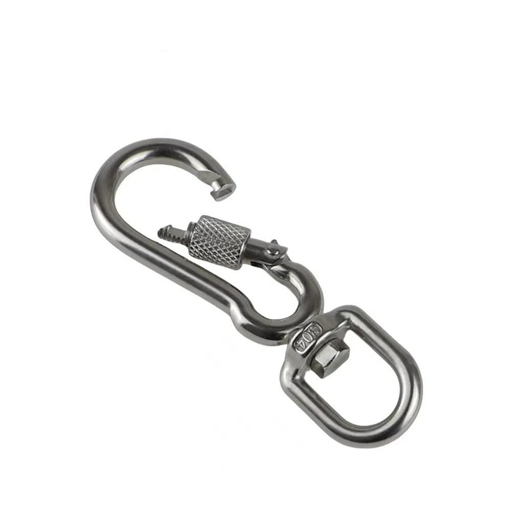 2Pcs 304 Stainless Steel Dog Leashes Clasp Heavy Duty Pet Leash Buckle  Hammocks