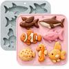 Ocean Theme Mousse Cake Mold Reusable Baking Mould New Chocolate Dessert Mold  Homemade Candy