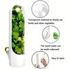 1/2pcs Vegetables Preservation Pod Herb Preservation Vegetables Fresh Coriander Container Suitable For Refrigerator, Keep Bottle Herb Preservation