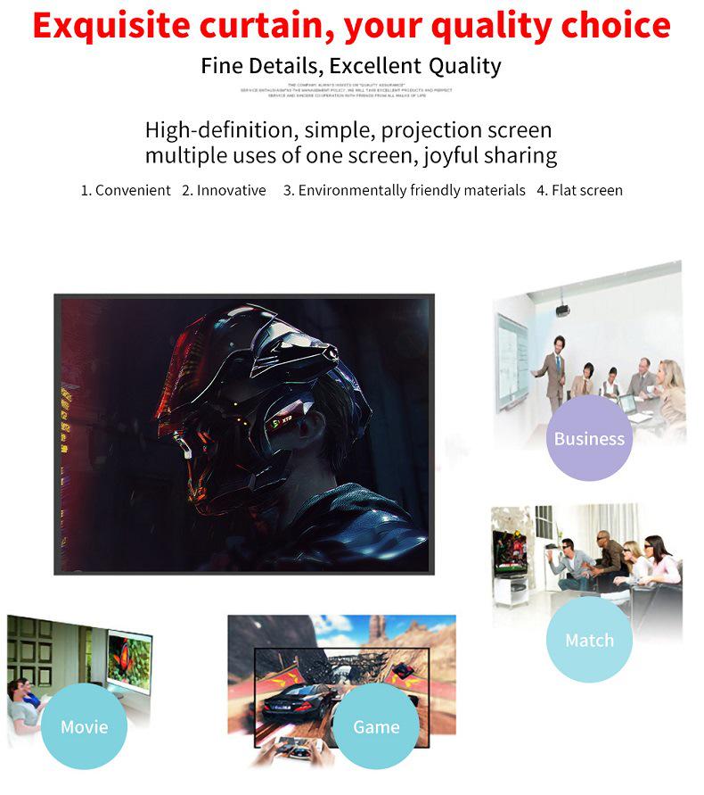 Buy Portable Foldable Projector Screen Full HD 1080P Home Theater 3D Outdoor Cinema Projection Screen at affordable prices — free shipping, real reviews with photos — Joom Buy Portable Foldable Projector Screen Full HD 1080P Home Theater 3D Outdoor Cinema Projection Screen at affordable prices — free shipping, real reviews with photos — Joom