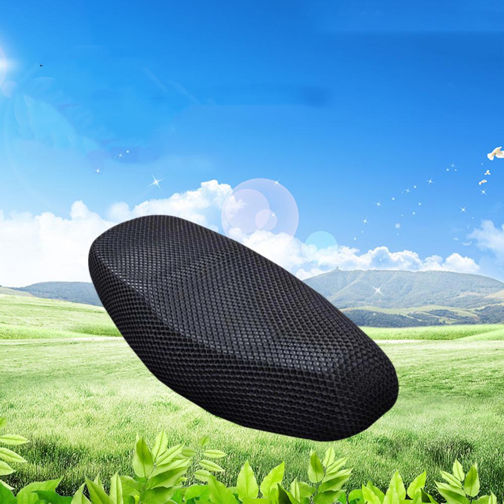 Air Mesh Scooter Seat Electric Black Cushion Practical Motorcycle Anti-skid Pad