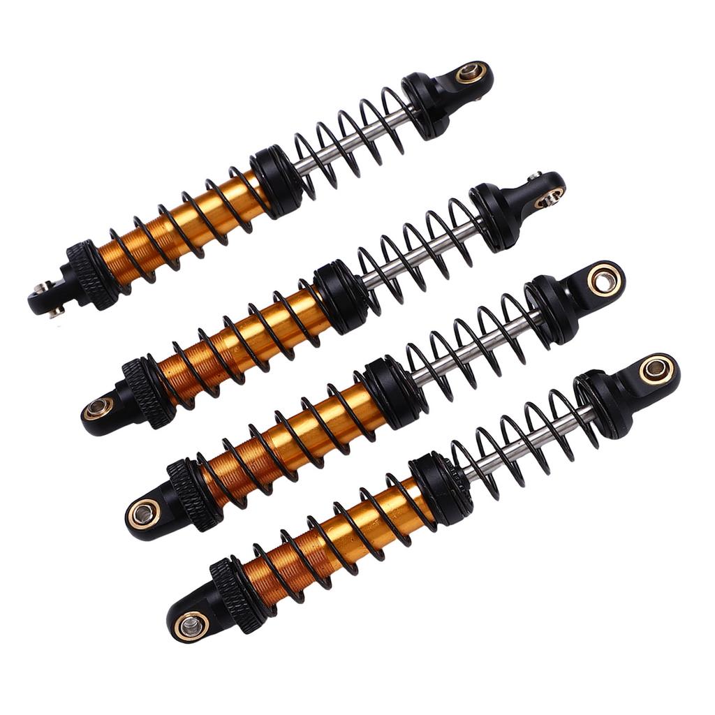 4pcs RC Car   Alloy 100mm Double Springs Shock Damper for 1Celsius10 RC Crawler Off Road Car