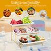3 Tier Serving Stand Set Fruit Dessert Display Tray Cupcake Tier Stand for Home Party Wedding Display Tray