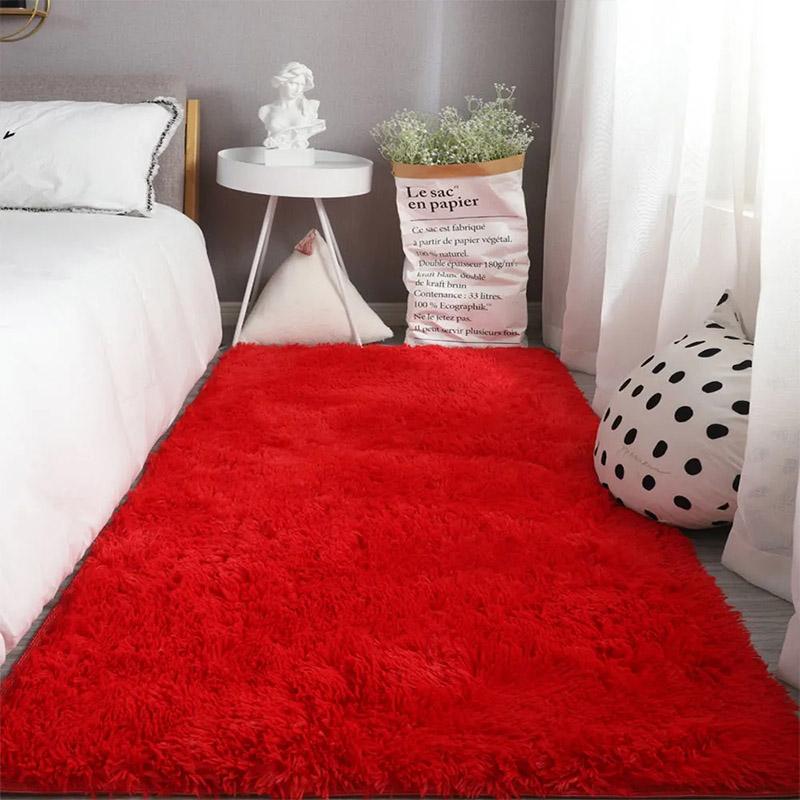 Carpet Bedroom Bedside Carpet Plush Living Room Full Floor Mat Girl Ins Room Dirty Carpet Sofa Rug Warm Large Area Cushion
