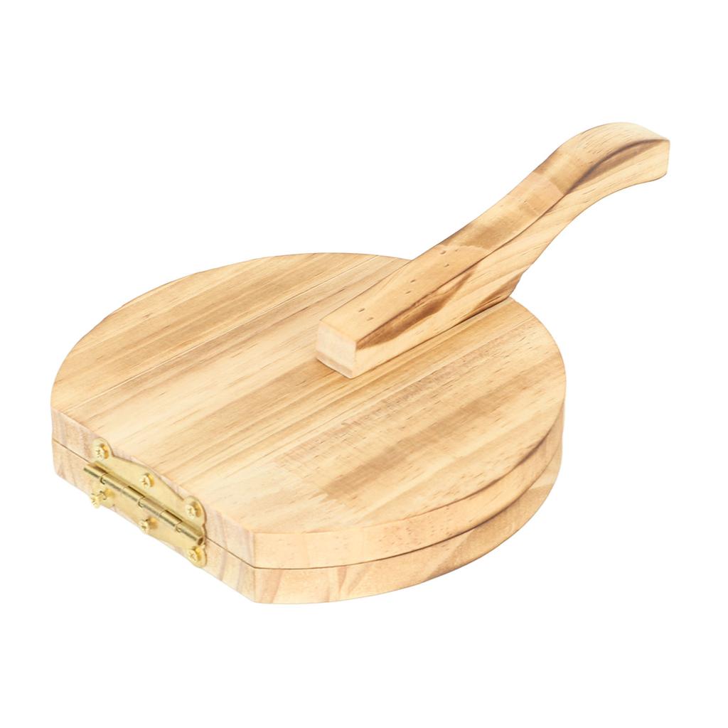 Wooden Dough Pressing Tool Wood Dumpling Skin Presser Home Dumpling Skin Making Mold Kitchen Tool