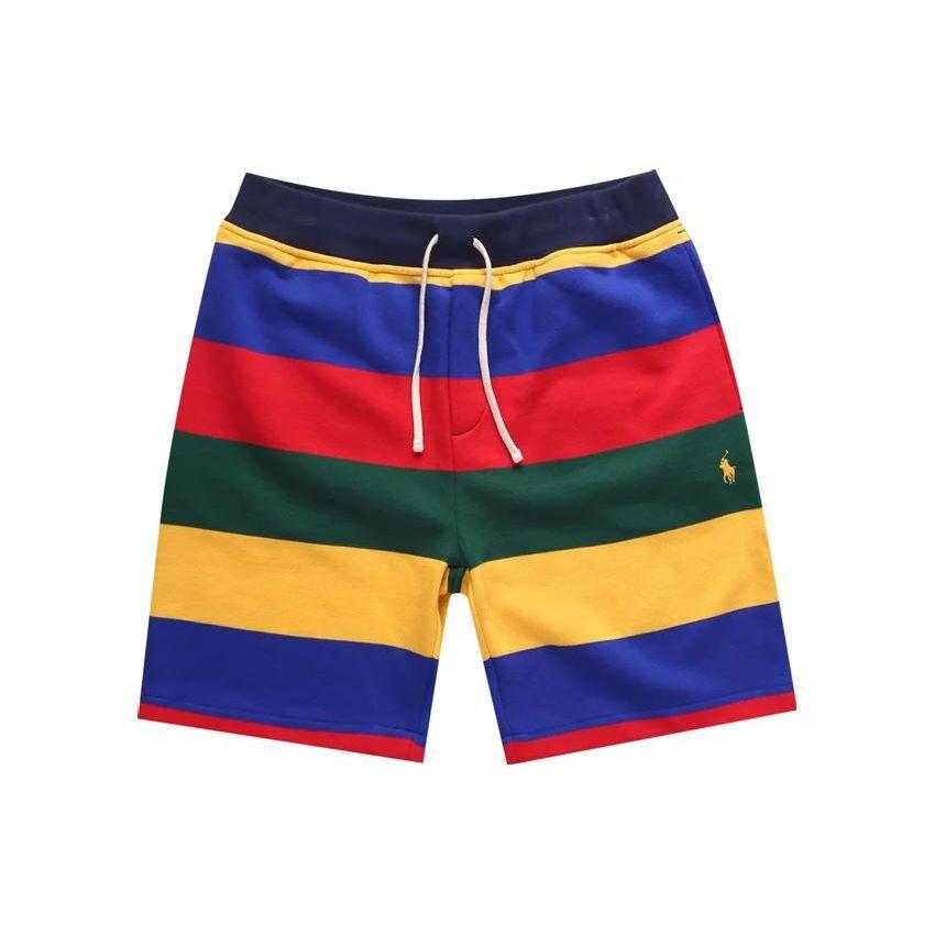 

Polo Ralph Lauren Полосатые флисовые шорты Cruise Navy/Разноцветные Мужские Низ Синий 710870129001 CRUI M