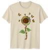 You Are My Sunshine Unisexs TShirt Sunflower Butterfly Mothers Day Gift