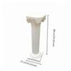 Römische Säule mit kannelierter Säulenschaft Klassischer Hochzeitsdurchgang Sockel Elegant