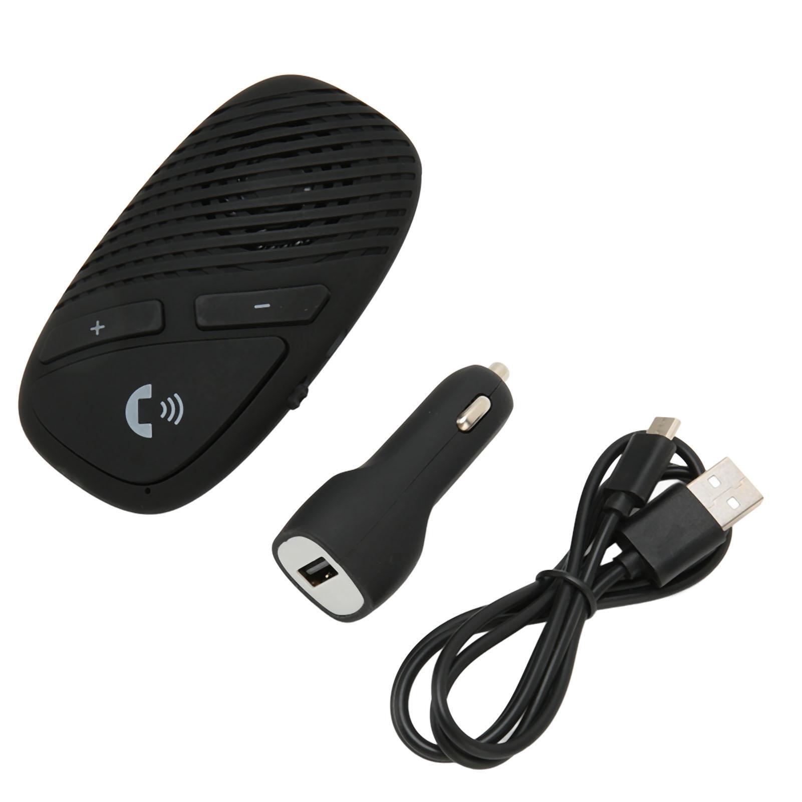 

Car Speakerphone Hands Free Call EDR Noise Reduction Easy Assembly Car Wireless Speaker for Vehicle
