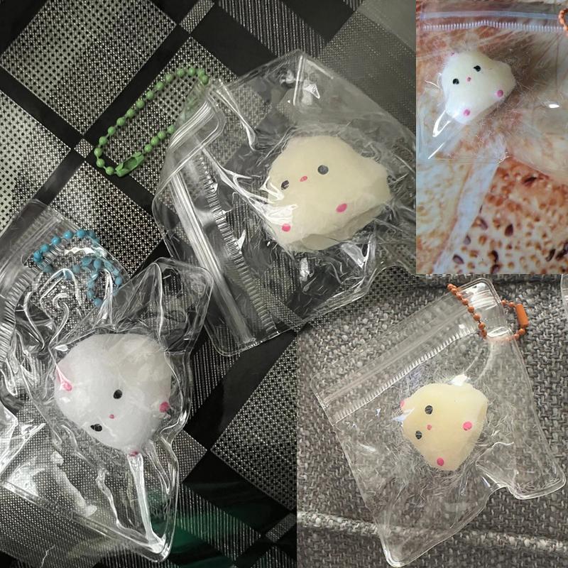 1Pc Cute Chick Squeeze Stress Relief Toy Soft  Toy Cartoon Slow Rebound Toys Decompression Squishy Toys For Kid /Girl Gifts