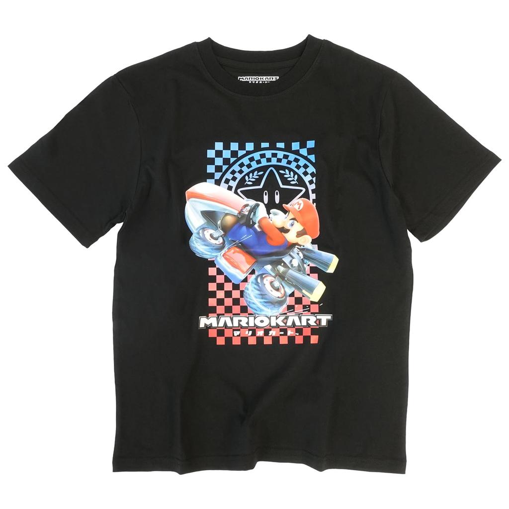 Fine Plus Short Sleeve Mario Kart 3D Racing Character T-Shirt
