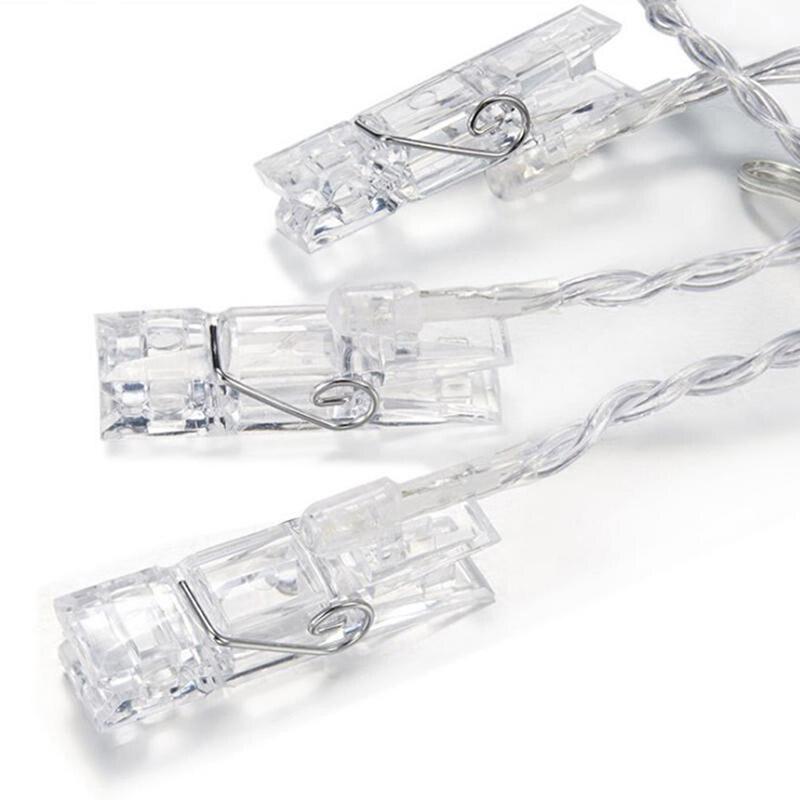 Photo Clip LED String lights Christmas Party Wedding Home Decoration Fairy lights Battery
