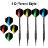 WAYARRIVAL Soft Darts Set (18g X 12 Darts) | Compatible with Electronic Dartboards | Includes 24 Flights + 100 Plastic Tips | Premium Aluminum Shafts