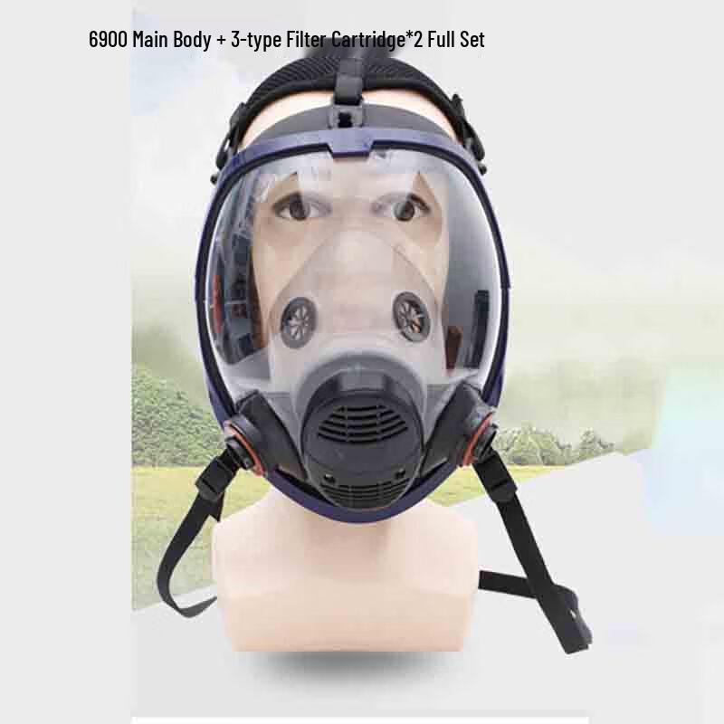 WEZHO 6900 Full Face Respirator with Filters