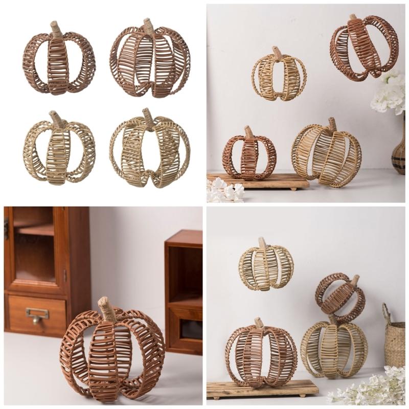 Rustics Pumpkins Rattans Imitation Decoration, Pumpkins Vine Home Access for Living Room Elegances