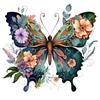 Full 5D DIY Diamond Painting Butterfly Diamond Embroidery Full Cross Stitch Home Decor Handmade Gift