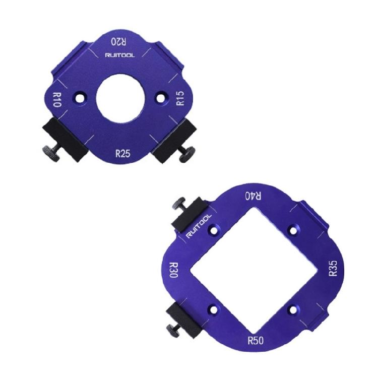 Practical Round Corner Jig Templates Aluminium Alloy Wood Panel Corner Radius Corners Aluminium Alloy Radius Corner Tool
