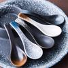 Ceramic Japanese Soup & Rice Spoon - Cute, Creative Teaspoon for Tableware and Cooking.