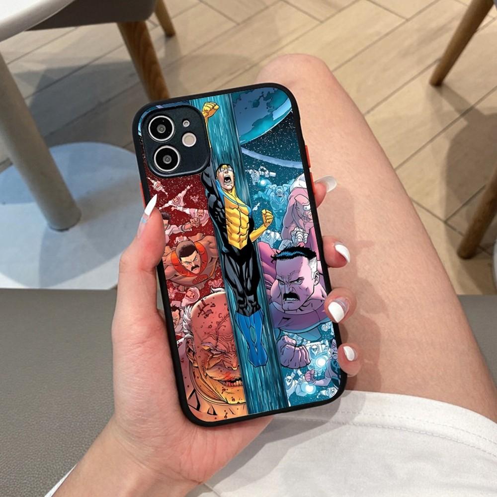 

Popular Animation Superhero I-Invincible Cartoon Phone Case For IPhone 14 11 12 13 Mini Pro Max 8 7 Plus X XR XS MAX iphone 13