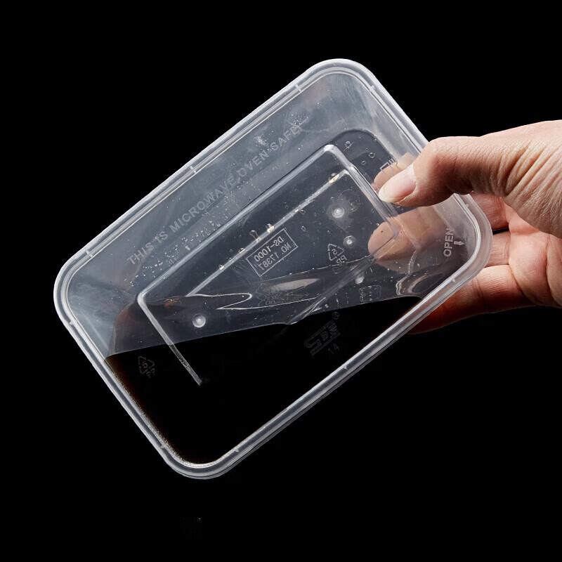 Disposable PP Plastic Takeaway Food Containers