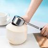 Stainless Steel Coconut Opener Kit with Corkscrew Coconut Puncher Coconut Breaker Kit  Fruit Store