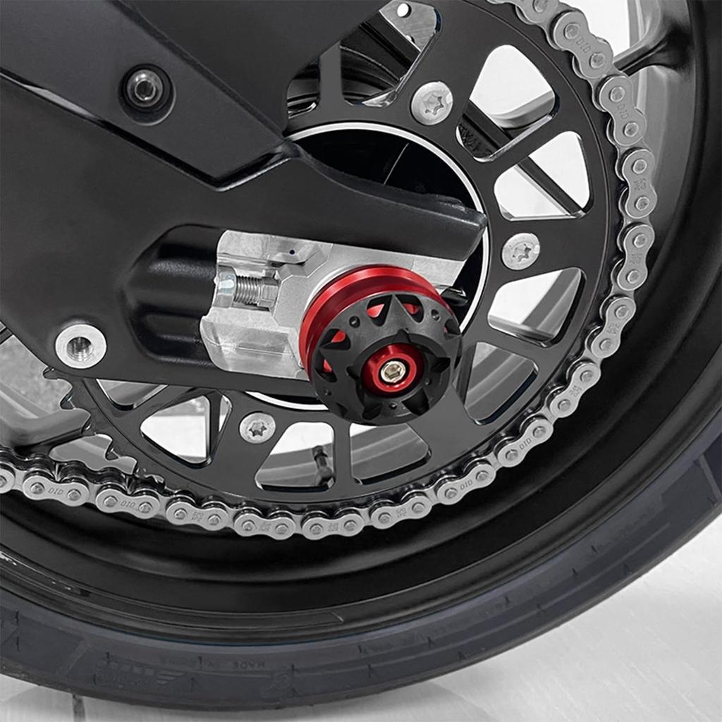 MFGZD Motorcycle Front Wheel Frame Protector Axle Slider Fit for MT-07 YZF-R3 R25 Z900/RS/SE MT-09 MT-09 SP XSR900/Abarth FZ-09 FJ-09 MT07 Tracer