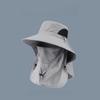 Spring and Summer Fishing Hat Outdoor Climbing Fishing Face and Neck Protection Integrated Sun Hat Sun Hat