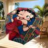 Betty Boop Print Automatic Open Close Umbrella, Portable Foldable Umbrella, for Outdoor Commute Camping Trip, Ideal Birthday Gift