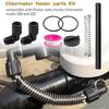 Heavy Duty Chlorine Dispenser Accessories Replacement Hose For 320 322 Heat Corrosion Sun Resistant VMQ EPDM Material
