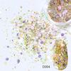 Nail Glitters Irregular Shape Holographic Fashion Laser Sequins Powders for Party