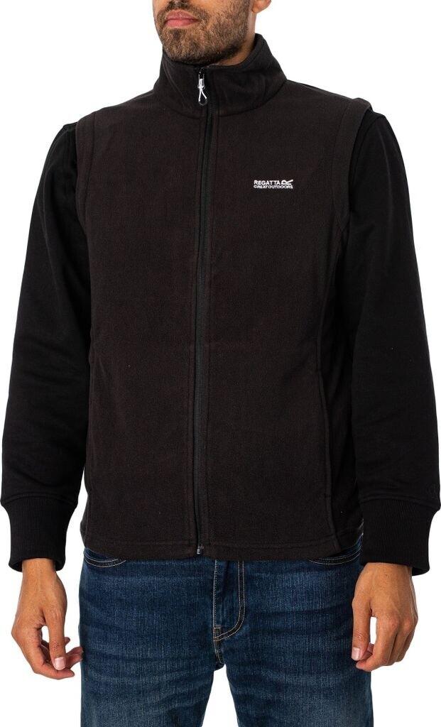 Regatta Tobias II Herren Fleeceweste (RMB052) Schwarz