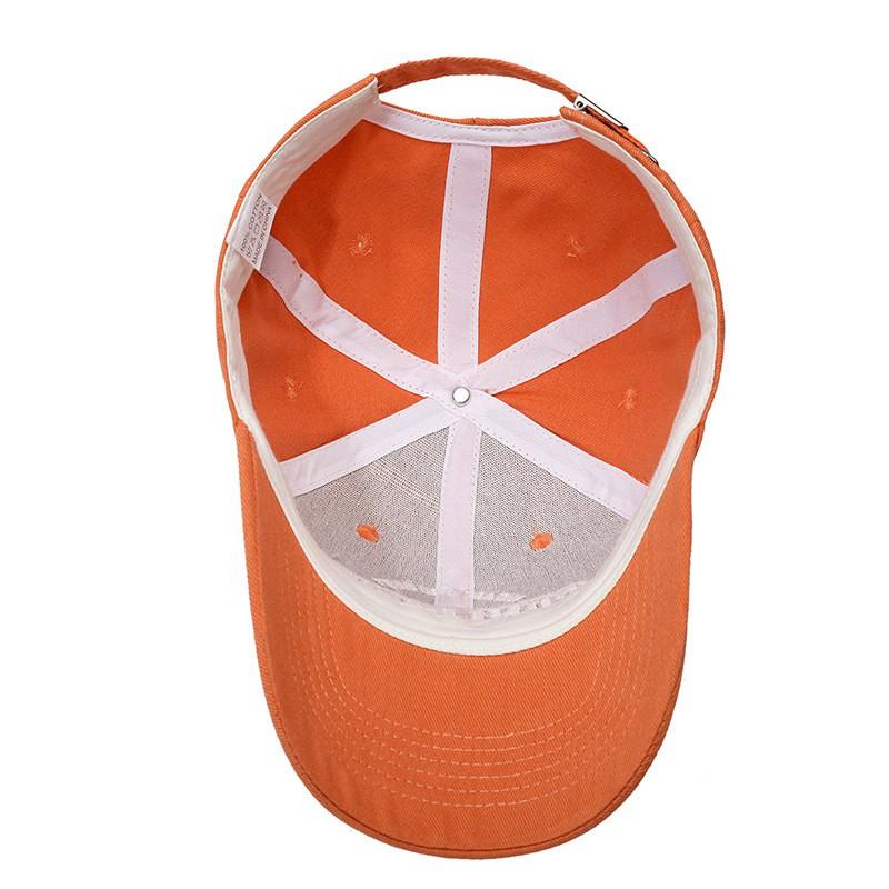 Unisex Cotton Baseball Cap With Embroidered Letters - Short Brim Sun Hat Outdoor Casual Wear