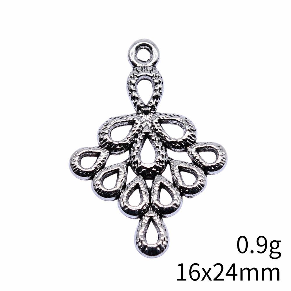 Mother's Day Charms For Bags Wave Water Drop Swirl Charms Pendant Audience Bag Pendant