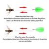 10Pcs 3.2g/7.5g New Silicone Fly Fishing Lure Sinking-down Transparent Casting Aids Fishing Tools Buoy