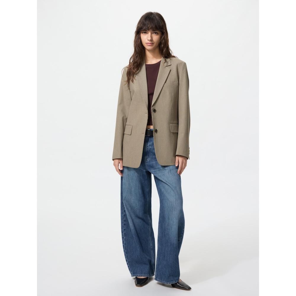 Uniqlo Japan Tailored Jacket Relaxed Fit Check