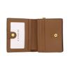 Coach Snap Wallet Classic Monogram Canvas With Leather Wildflower Print Two-Fold Wallet Women Wallet C8734-IME7V