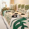 Seasonal Universal Tassel Edge Cotton Sofa Towel Double Sided Dust-proof Sofa Cover Household Comfortable Non Slip Cover Blanket