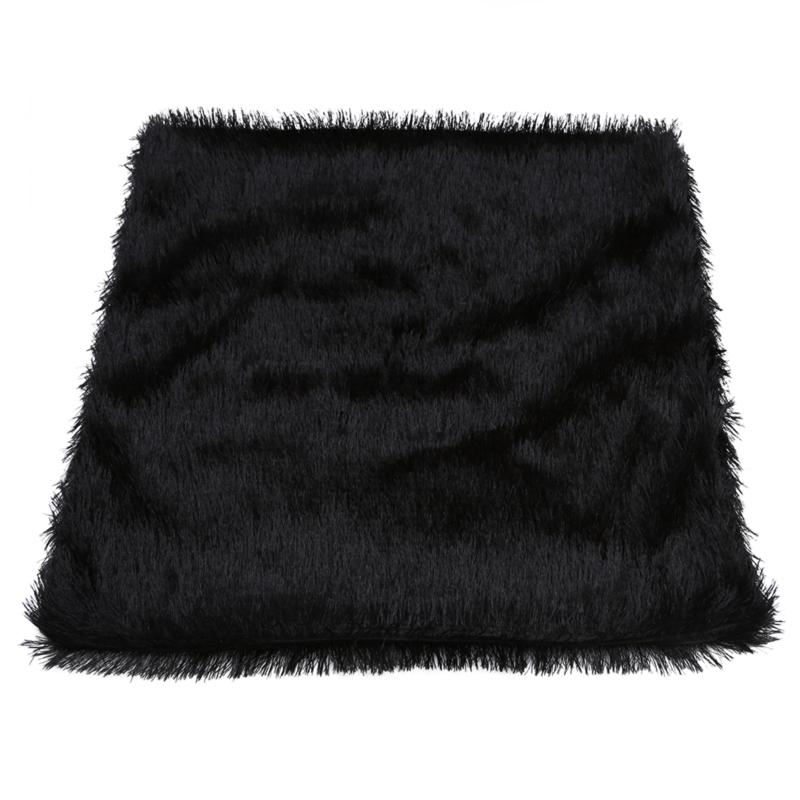 Soft Plush Pillows Case Plush Cushion Cover Solid Color Warm Living Room Bedroom Sofa Decorative Pillows Cover 41*41cm