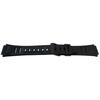 Watch Bracelet - MY-MONTRE - Compatible Casio 317F2/BP100 - 17/23 Mm - Black Buckle - Polyurethane