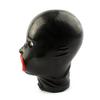 Schneller Versand Fabrik Latexhaube Bondageausrüstung Gummi-Maske Latex Kopfbedeckung